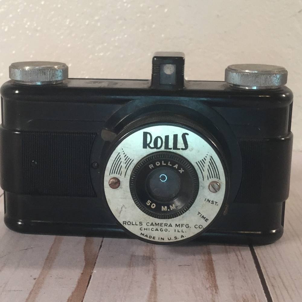 Vintage 1930-40's Rolls 50 MM film camera Decor